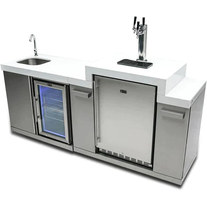 Mont Alpi Beverage Center and Kegerator - MA-BEVKEG