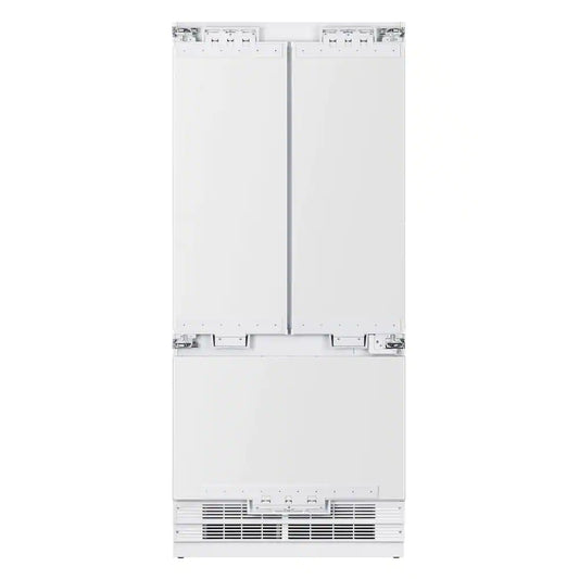 Kucht 36-Inch Built-In 19.6 Cu. Ft. French Door Refrigerator in Custom Panel Ready, Counter Depth, with Ice Maker (KR365FD)