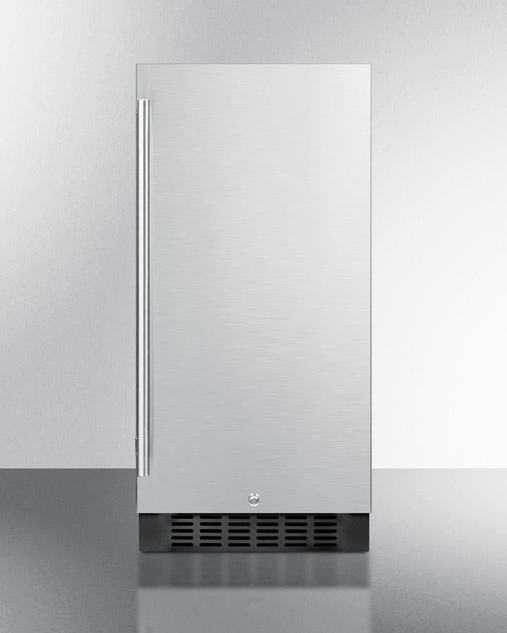 Summit 15" Wide Built-In All-Refrigerator ADA Compliant - ALR15BCSS