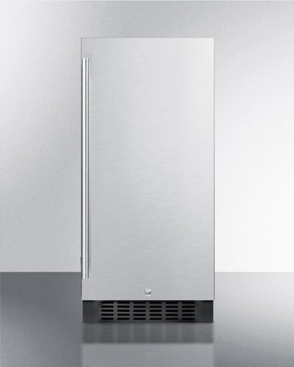 Summit 15" Wide Built-In All-Refrigerator - FF1532BCSS