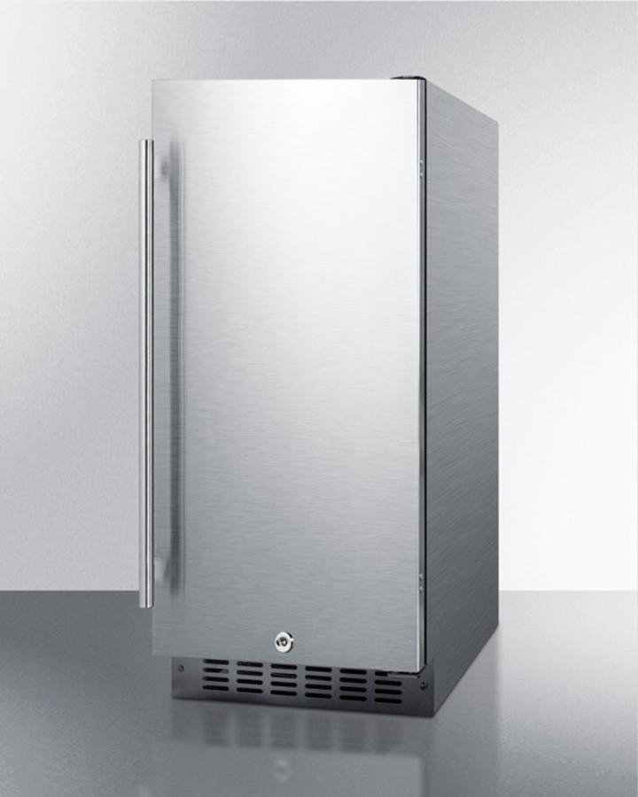 Summit 15" Wide Built-In All-Refrigerator - FF1532BCSS