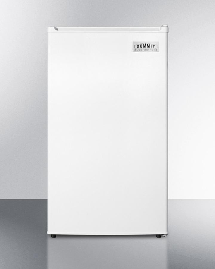 Summit 19" Wide Refrigerator-Freezer With Auto Defrost And White Exterior - FF412ES