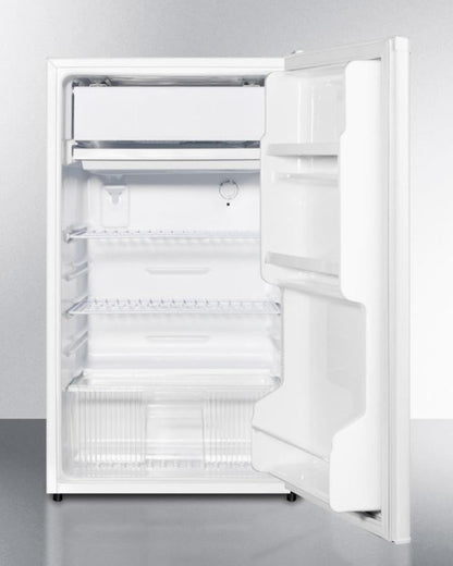 Summit 19" Wide Refrigerator-Freezer With Auto Defrost And White Exterior - FF412ES