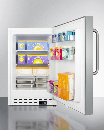 Summit 20" Wide Built-In All-Freezer ADA Compliant - ALFZ36CSS