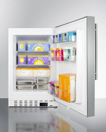 Summit 20" Wide Built-In All-Freezer ADA Compliant - ALFZ36CSSHV