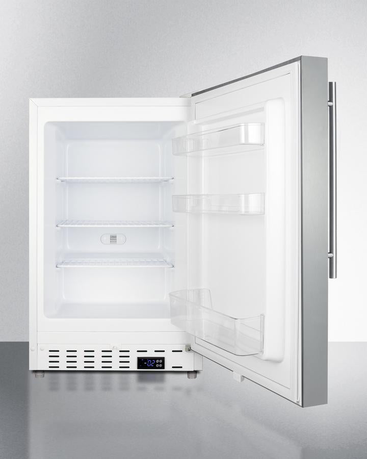 Summit 20" Wide Built-In All-Freezer ADA Compliant - ALFZ36CSSHV