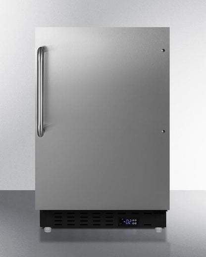 Summit 20" Wide Built-In All-Freezer ADA Compliant - ALFZ37BCSS