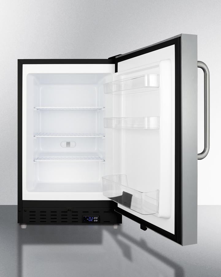 Summit 20" Wide Built-In All-Freezer ADA Compliant - ALFZ37BCSS