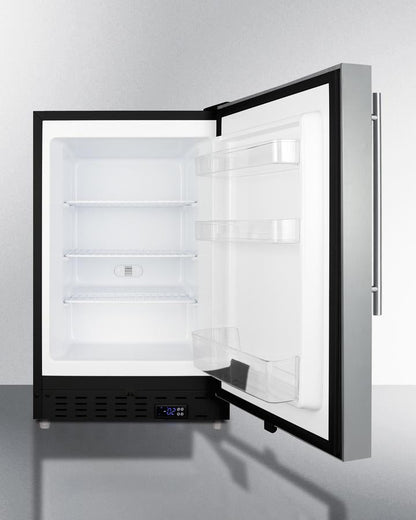 Summit 20" Wide Built-In All-Freezer ADA Compliant - ALFZ37BCSSHV