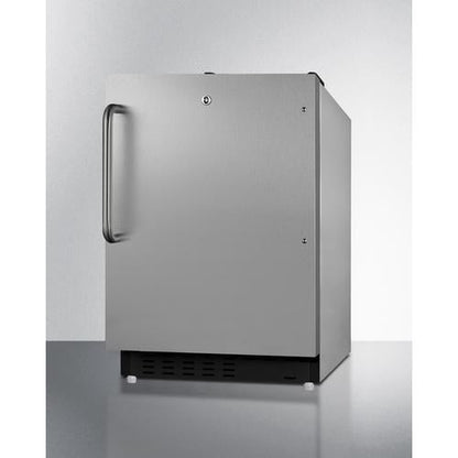 Summit 20" Wide Built-in Refrigerator-Freezer ADA Compliant - ALRF49BCSS