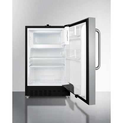 Summit 20" Wide Built-in Refrigerator-Freezer ADA Compliant - ALRF49BCSS