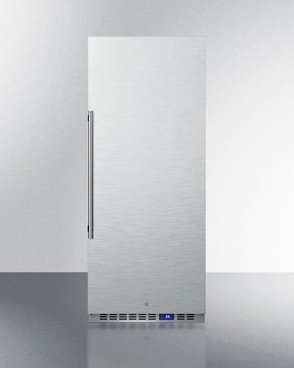 Summit 24" Wide All-Refrigerator with Stainless Steel Interior and Exterior - FFAR121SS7