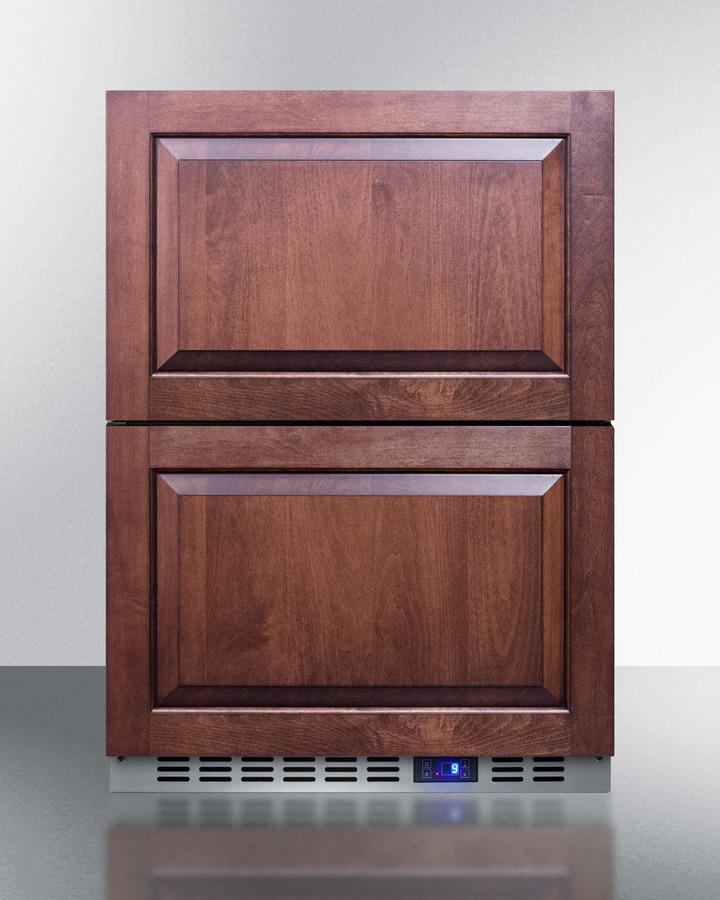 Summit 24" Wide Built-In 2-Drawer All-Refrigerator - FF642D