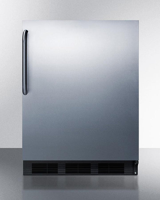 Summit 24" Wide Built-In All-Refrigerator - FF63BKCSS