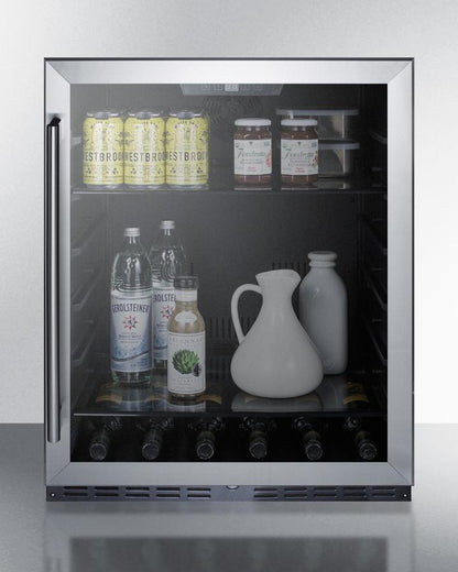 Summit 24" Wide Built-In Beverage Center ADA Compliant - AL57GCSS