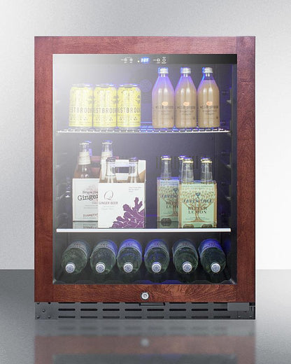 Summit 24" Wide Built-In Beverage Cooler ADA Compliant - ALBV2466PNR