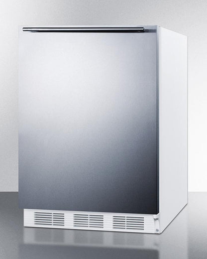 Summit 24" Wide Built-In Refrigerator-Freezer ADA Compliant - CT661WBISSHHADA