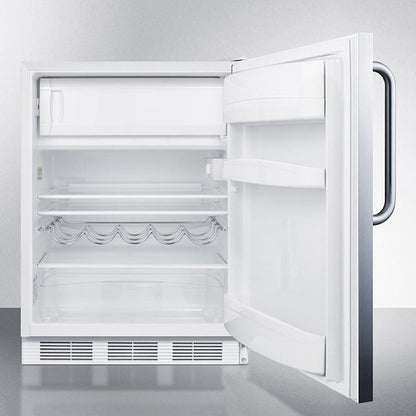 Summit 24" Wide Built-In Refrigerator-Freezer ADA Compliant - CT661WCSSADA