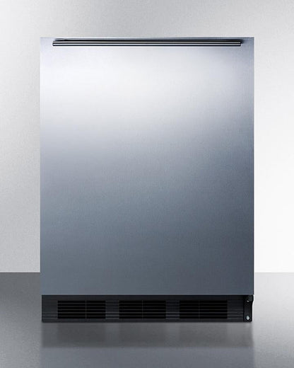 Summit 24" Wide Built-In Refrigerator-Freezer ADA Compliant - CT663BKBISSHHADA