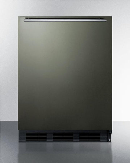 Summit 24" Wide Built-In Refrigerator-Freezer - CT663BKBIKSHH