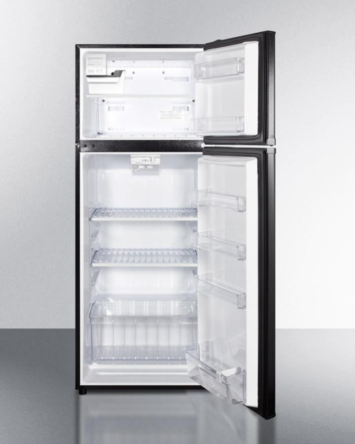 Summit 24" Wide Top Mount Refrigerator-Freezer With Icemaker - FF1119BIM