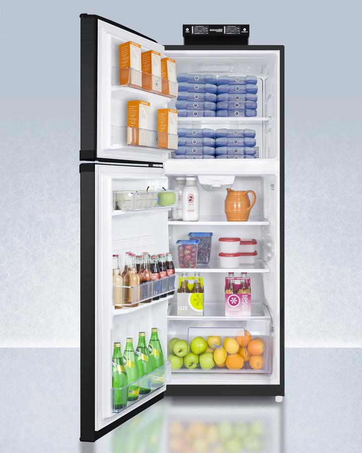 Summit 26" Wide Break Room Refrigerator-Freezer - BKRF14BLHD