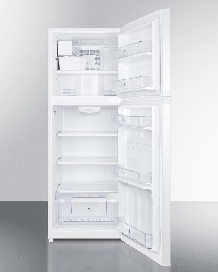 Summit 26" Wide Top Mount Refrigerator-Freezer With Icemaker - FF1427WIM