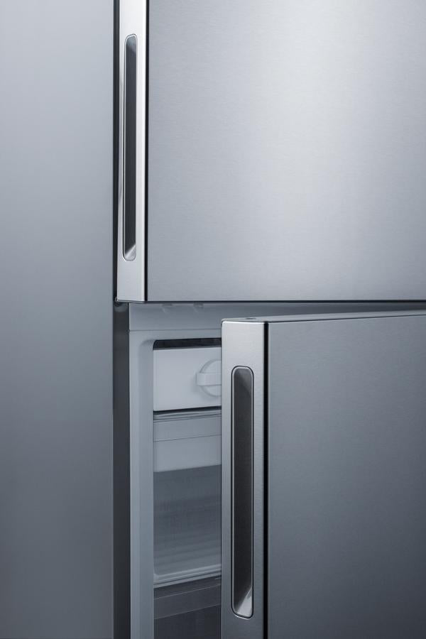 Summit 28" Wide Built-In Bottom Freezer Refrigerator - FFBF279SSBI