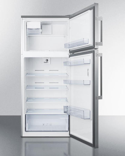 Summit 28" Wide Top Mount Refrigerator-Freezer With Icemaker - FF1512SSIM