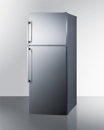 Summit 28" Wide Top Mount Refrigerator-Freezer With Icemaker - FF1512SSIM