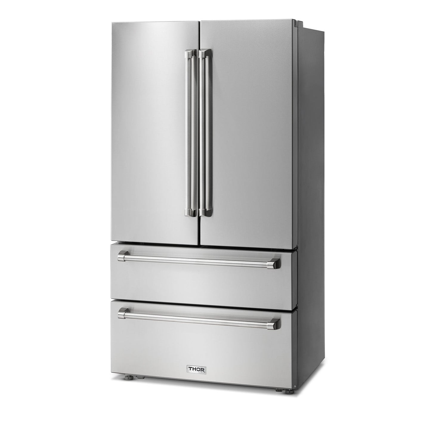 Thor 36 Inch Professional French Door Refrigerator with Freezer Drawers - TRF3602