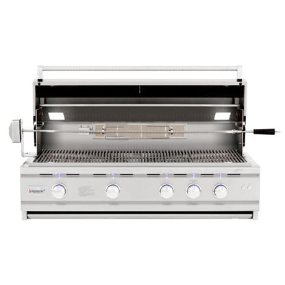 Summerset TRL Deluxe Series Built-In Gas Grill, 44-Inch, Natural Or Propane Gas - TRLD44NG/LP