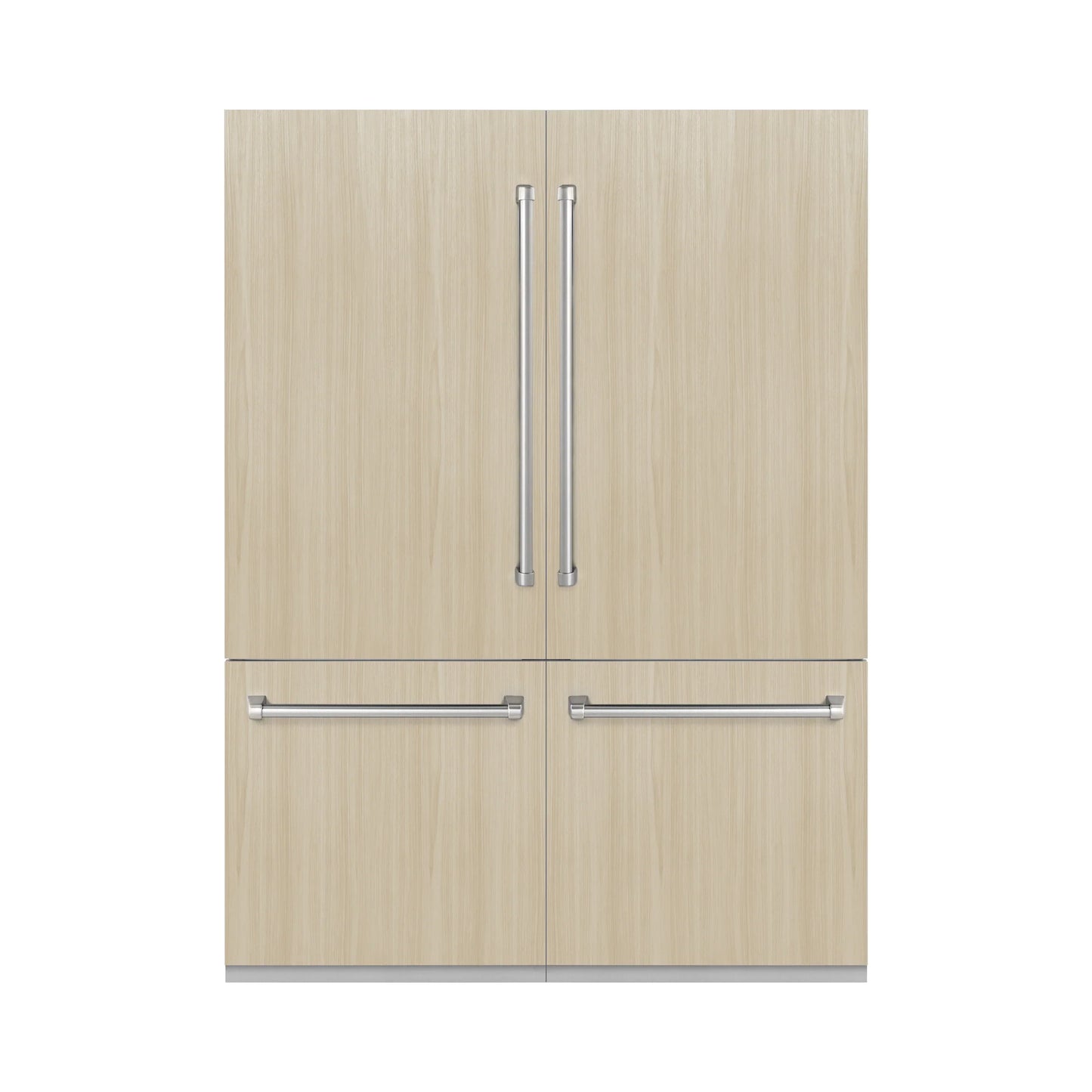 ZLINE 60" 32.2 cu. Ft. Panel Ready Built-In 4-Door French Door Refrigerator with Internal Water and Ice Dispenser - RBIV-60