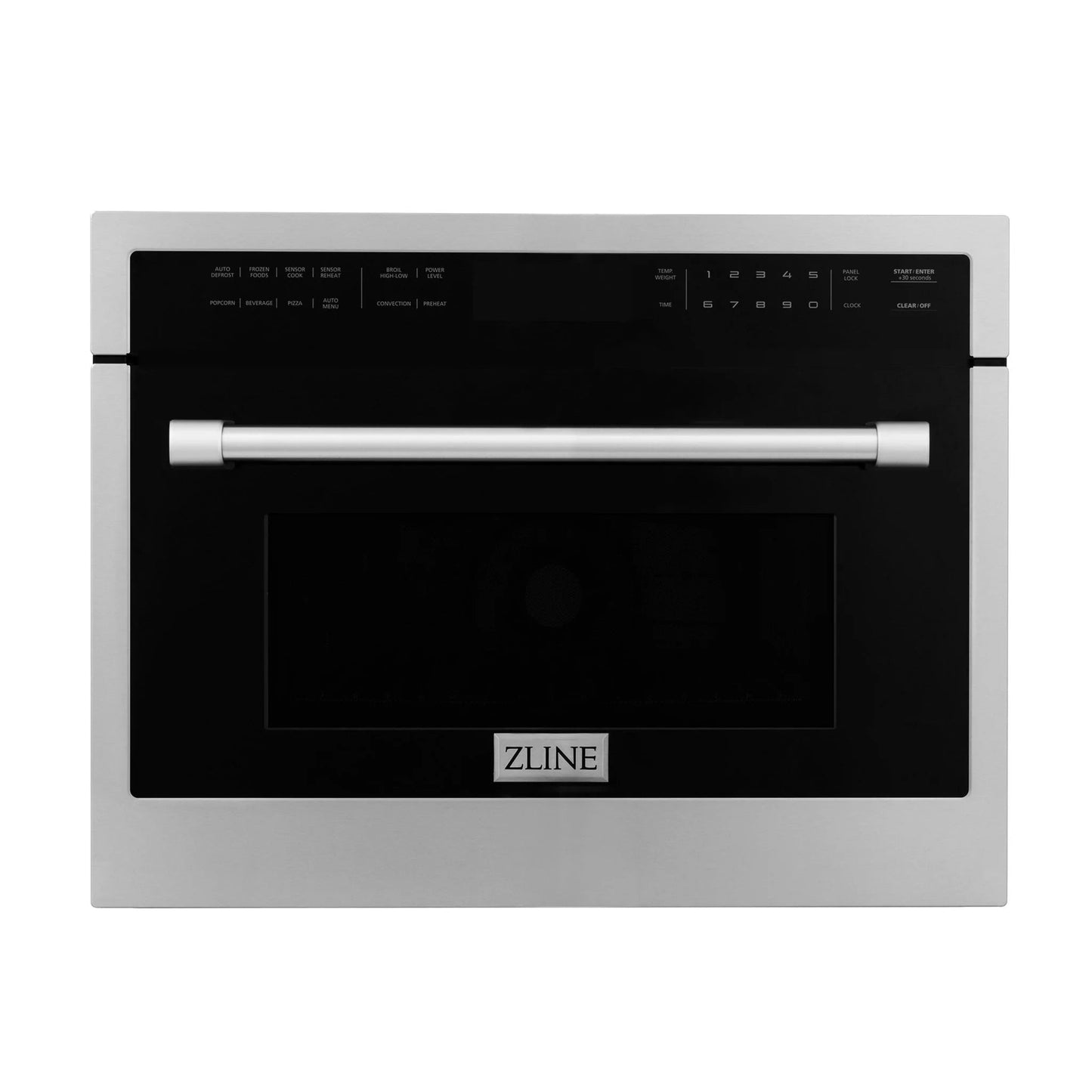 ZLINE Appliance Package -  60" Kitchen Package with Stainless Steel Dual Fuel Range, Convertible Vent Range Hood and 24" Microwave Oven - 3KP-RARHMWO-60