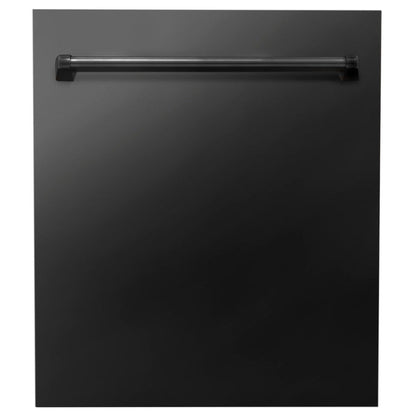 ZLINE Appliance Package - 48 in. Dual Fuel Range, Range Hood, Microwave, Dishwasher - 4KP-RABRH48-MWDW