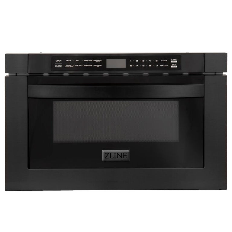 ZLINE Appliance Package - 48 in. Dual Fuel Range, Range Hood, Microwave, Dishwasher - 4KP-RABRH48-MWDW