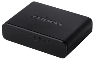 EDIMAX 5 Port 10/100 Fast Ethernet Desktop Switch. Perfect solution for Home and small business. Full Duplex. Auto Energy Saving Functions. Plug and Play. Model - SW3305P